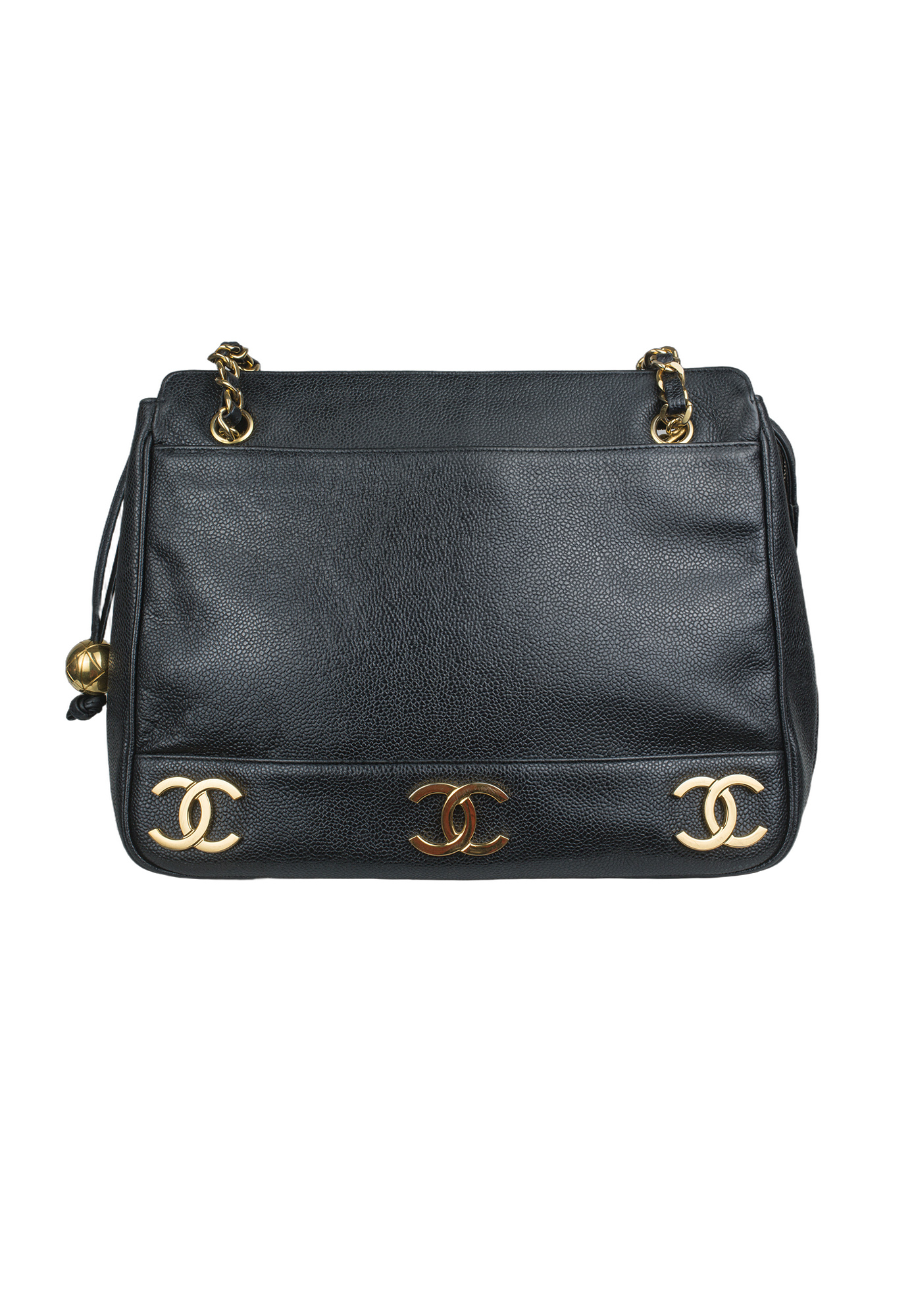 Сумка Chanel с логотипами 