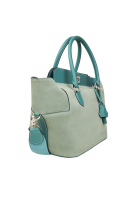 Сумка Hermès Toolbox 26 Bleu Atoll Grizzly Evercolor 