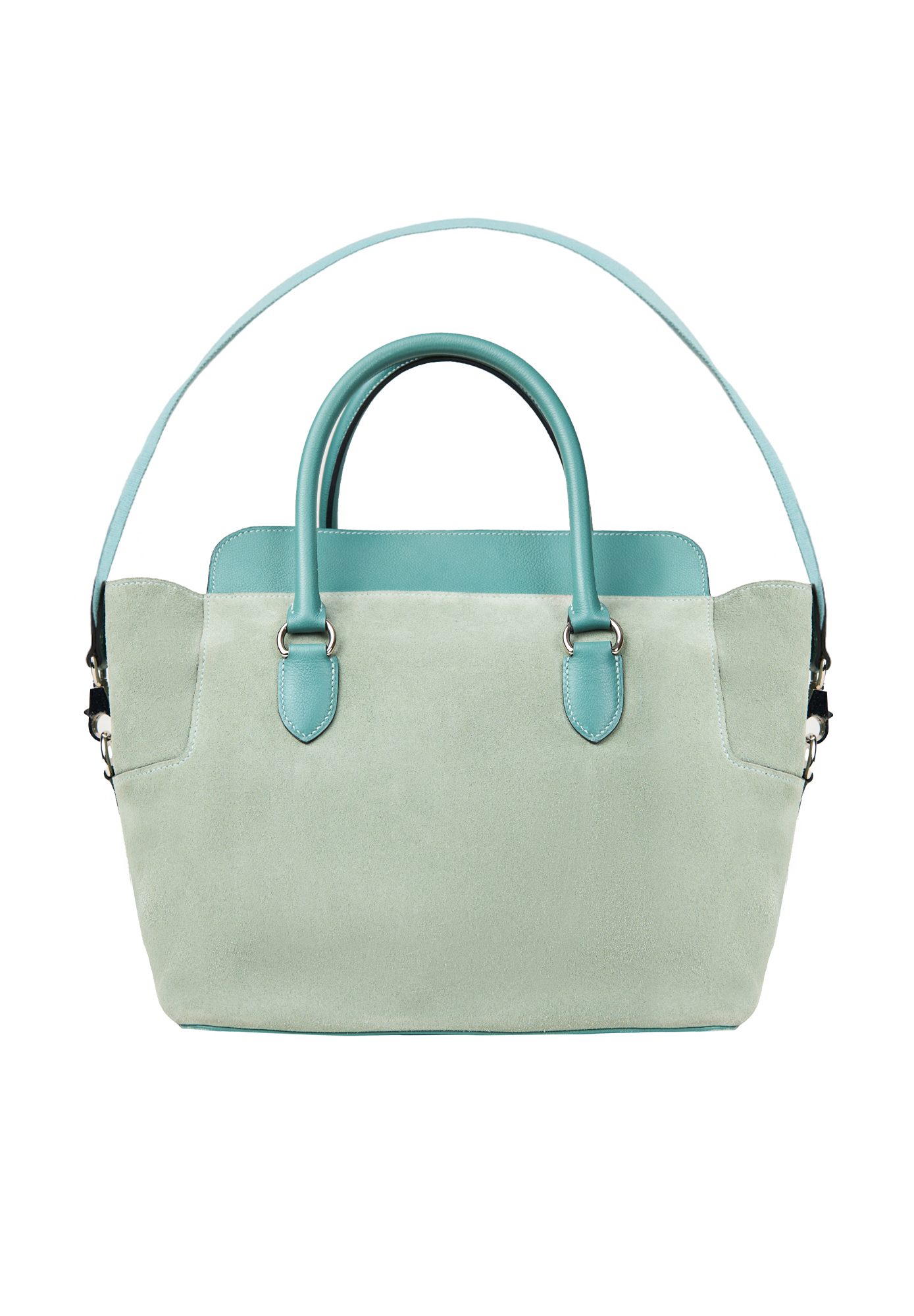 Сумка Hermès Toolbox 26 Bleu Atoll Grizzly Evercolor 