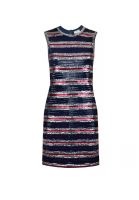 Мини платье Lanvin с пайетками