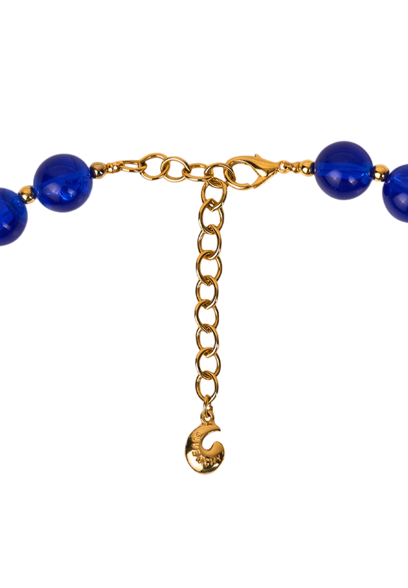 Колье Givenchy с синими бусинами