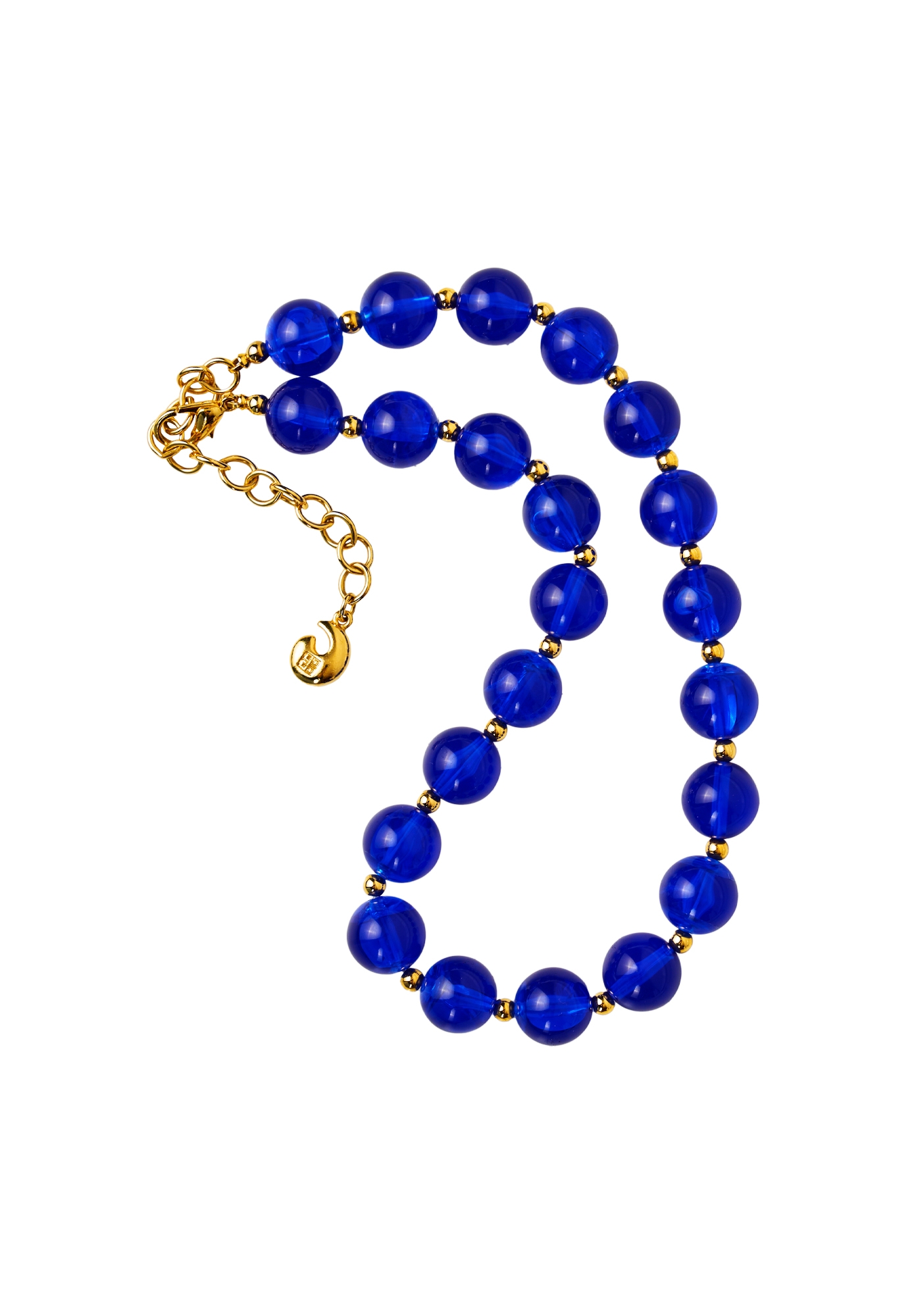 Колье Givenchy с синими бусинами