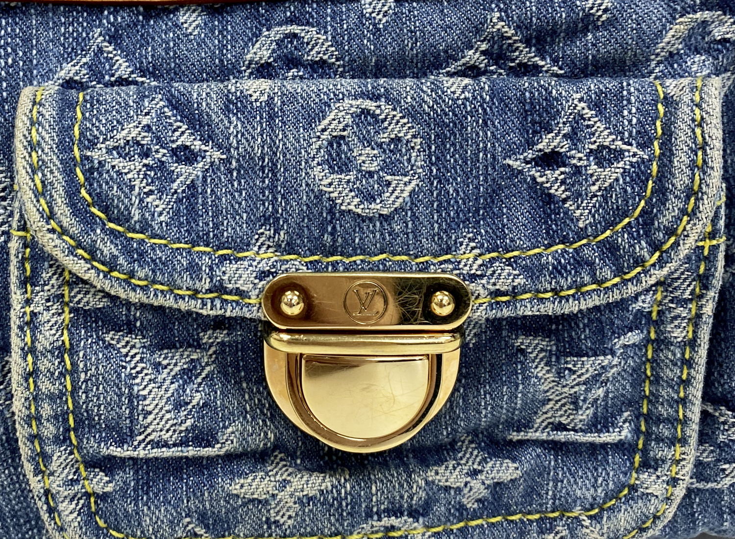 Джинсовая сумка Louis Vuitton Neo Speedy