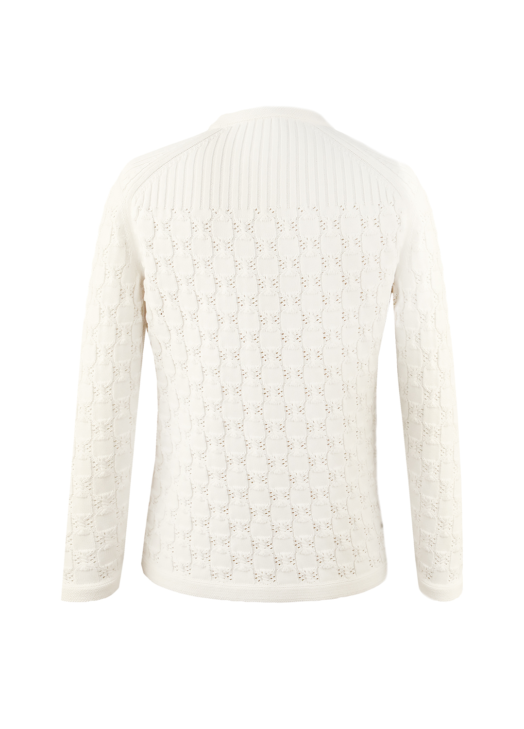 Хлопковый белый кардиган Chanel