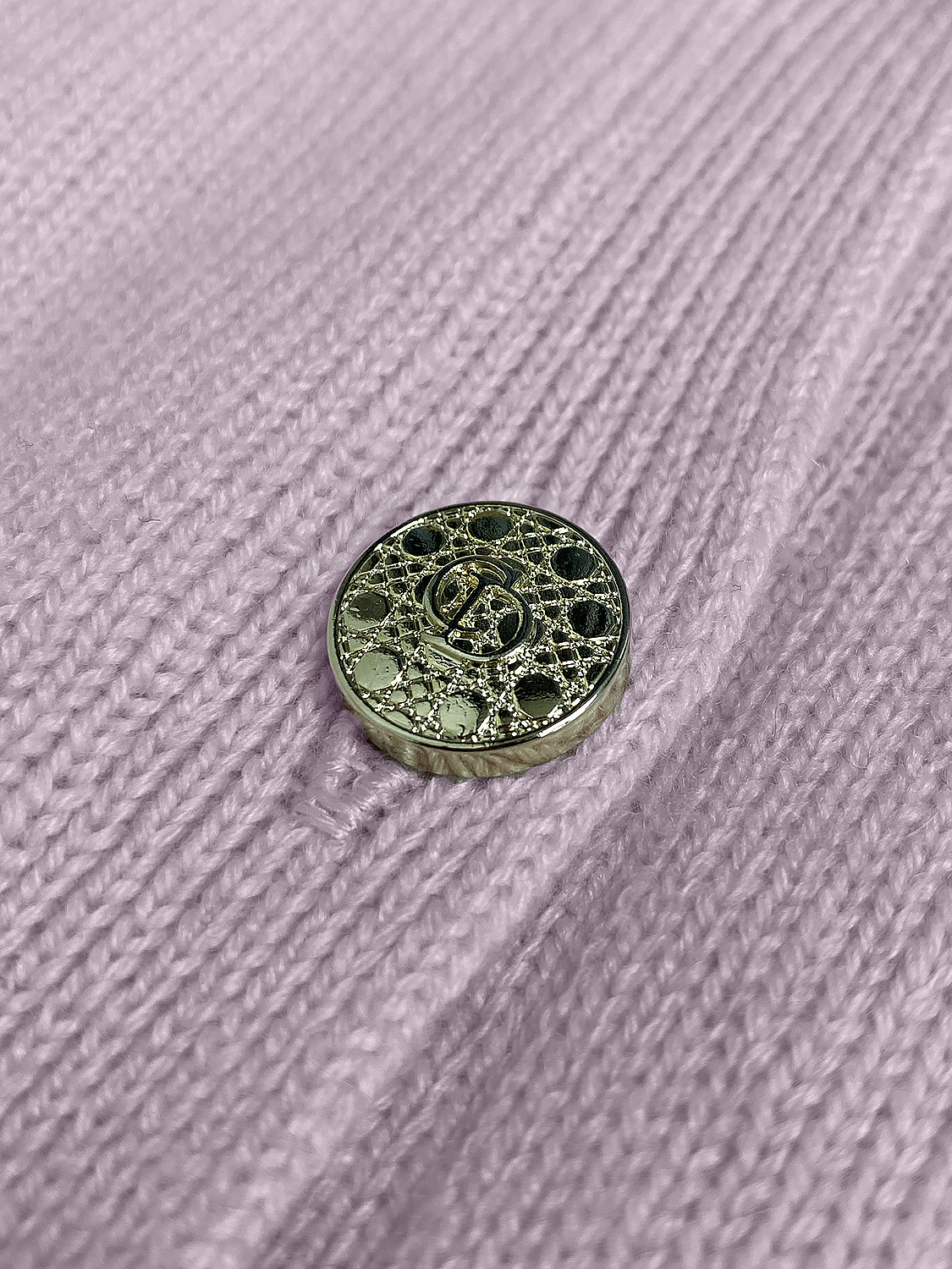 Розовый кардиган Christian Dior