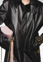 Кожаное пальто Helmut Lang