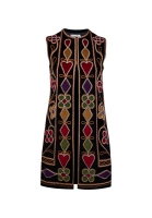 Жилет Christian Dior из разноцветного бархата