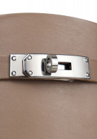 Бежевые сапоги Hermès Kelly