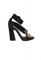 Замшевые босоножки Louis Vuitton