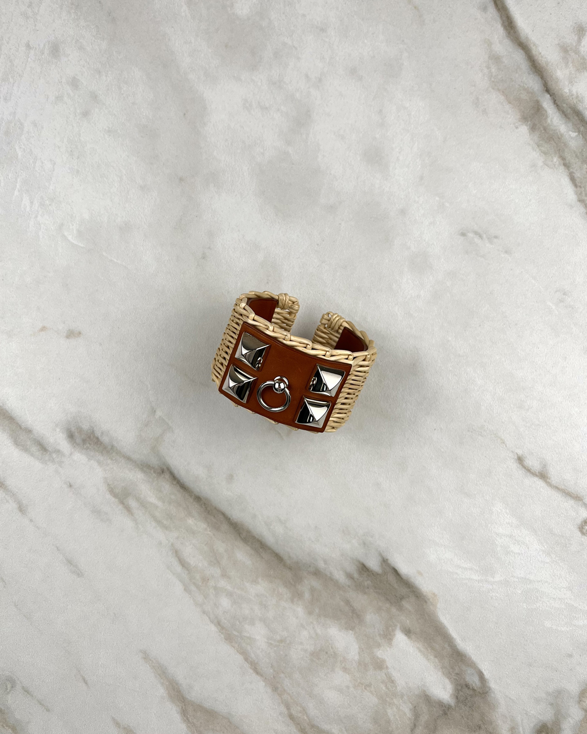 Браслет-кафф Hermès Medor Picnic Osier