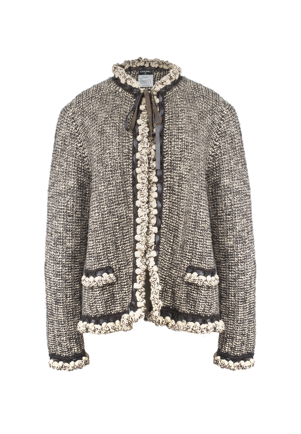 Коричневый кардиган Chanel