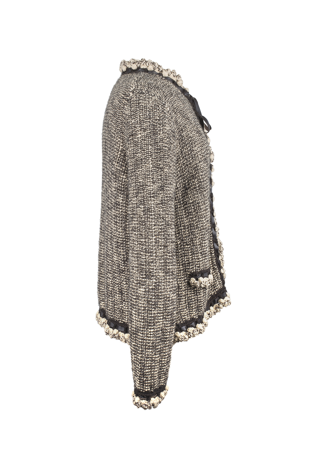 Коричневый кардиган Chanel