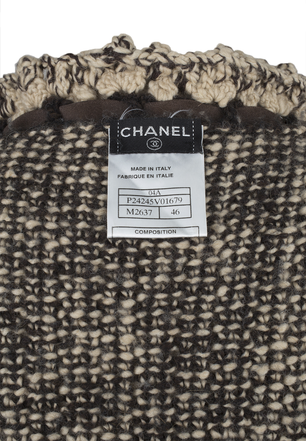 Коричневый кардиган Chanel