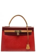 Трехцветная сумка Hermès Kelly 32