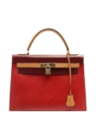 Трехцветная сумка Hermès Kelly 32