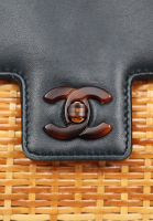 Соломенная сумка Chanel Wicker Flap