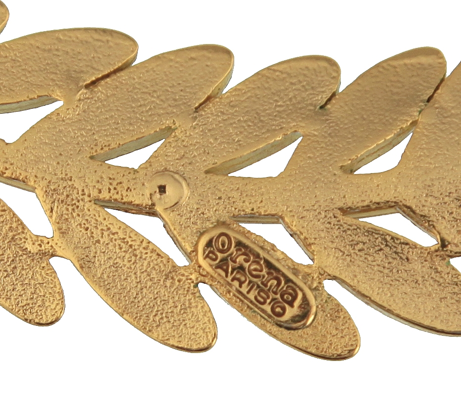 Колье в форме веточки