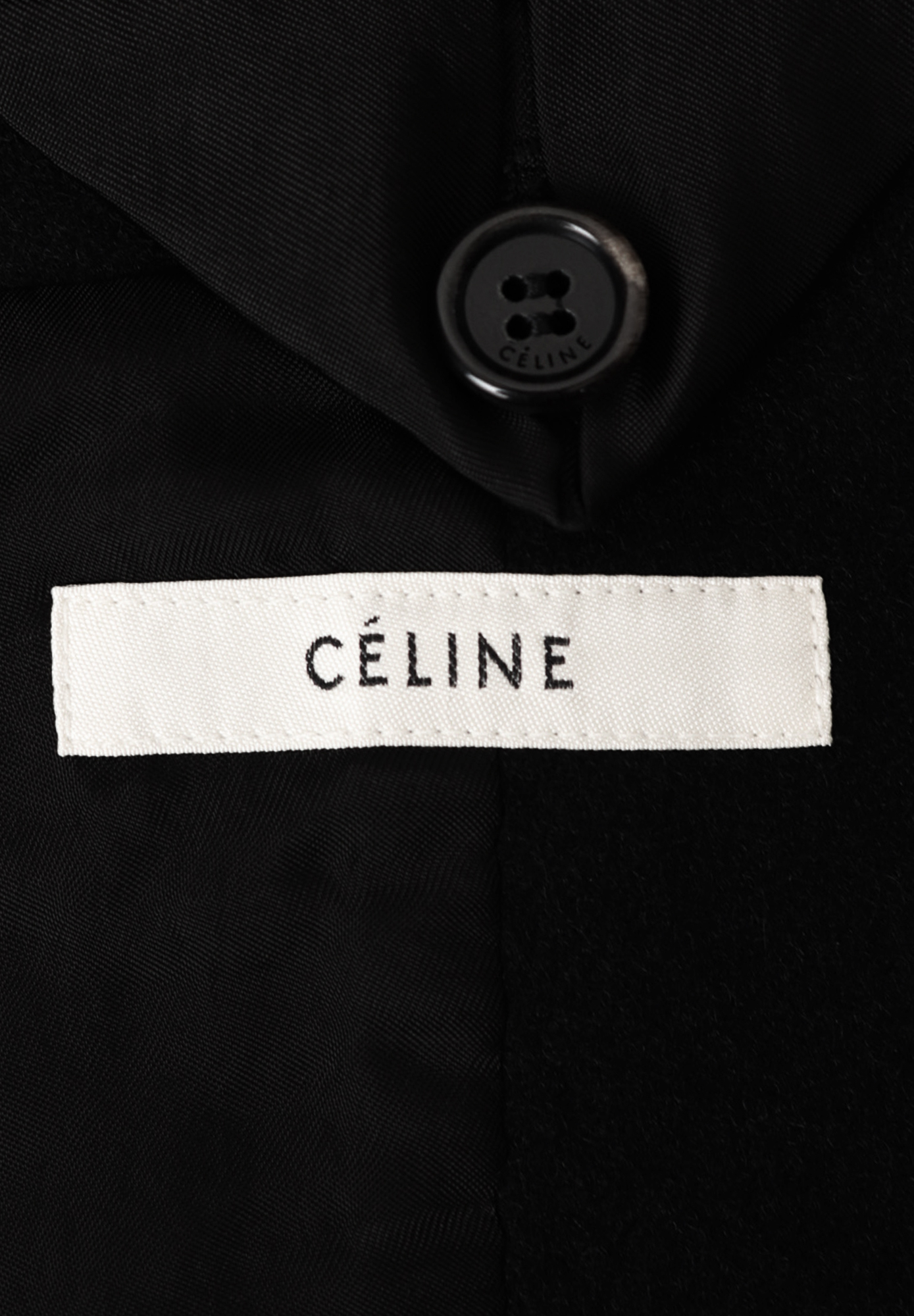 Черное пальто Céline