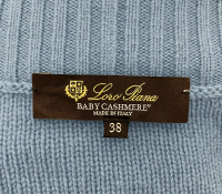 Голубой свитер Loro Piana