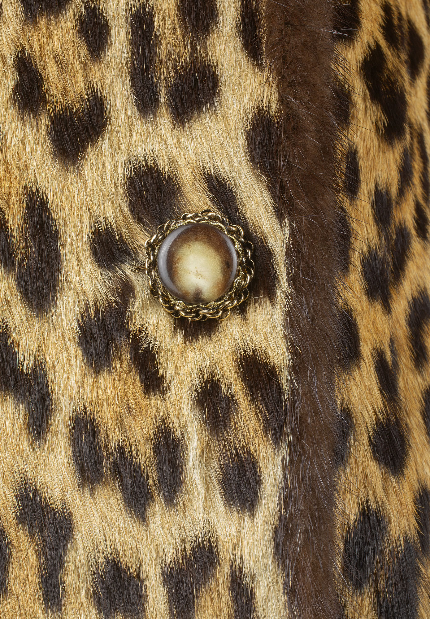 Леопардовая шуба Marcel Georges