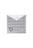 Шелковый платок Christian Dior в клетку