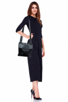 Черная сумка-мессенджер Chanel