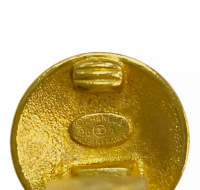 Клипсы с короной Chanel