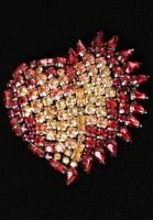 Свитер Saint Laurent с сердцем