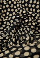 Мини-платье Saint Laurent в горошек