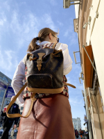 Рюкзак Louis Vuitton с монограммами