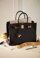 Желтый галстук Salvatore Ferragamo с принтом