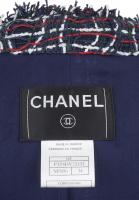 Удлиненный жакет Chanel с цепочками