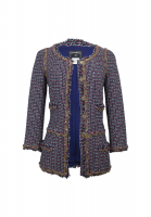 Удлиненный жакет Chanel с цепочками