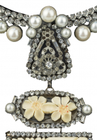 Массивное колье Larry Vrba с кристаллами