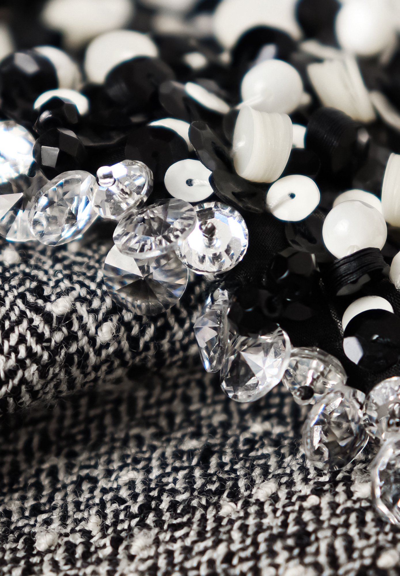 Костюм Christian Dior с пайетками и кристаллами