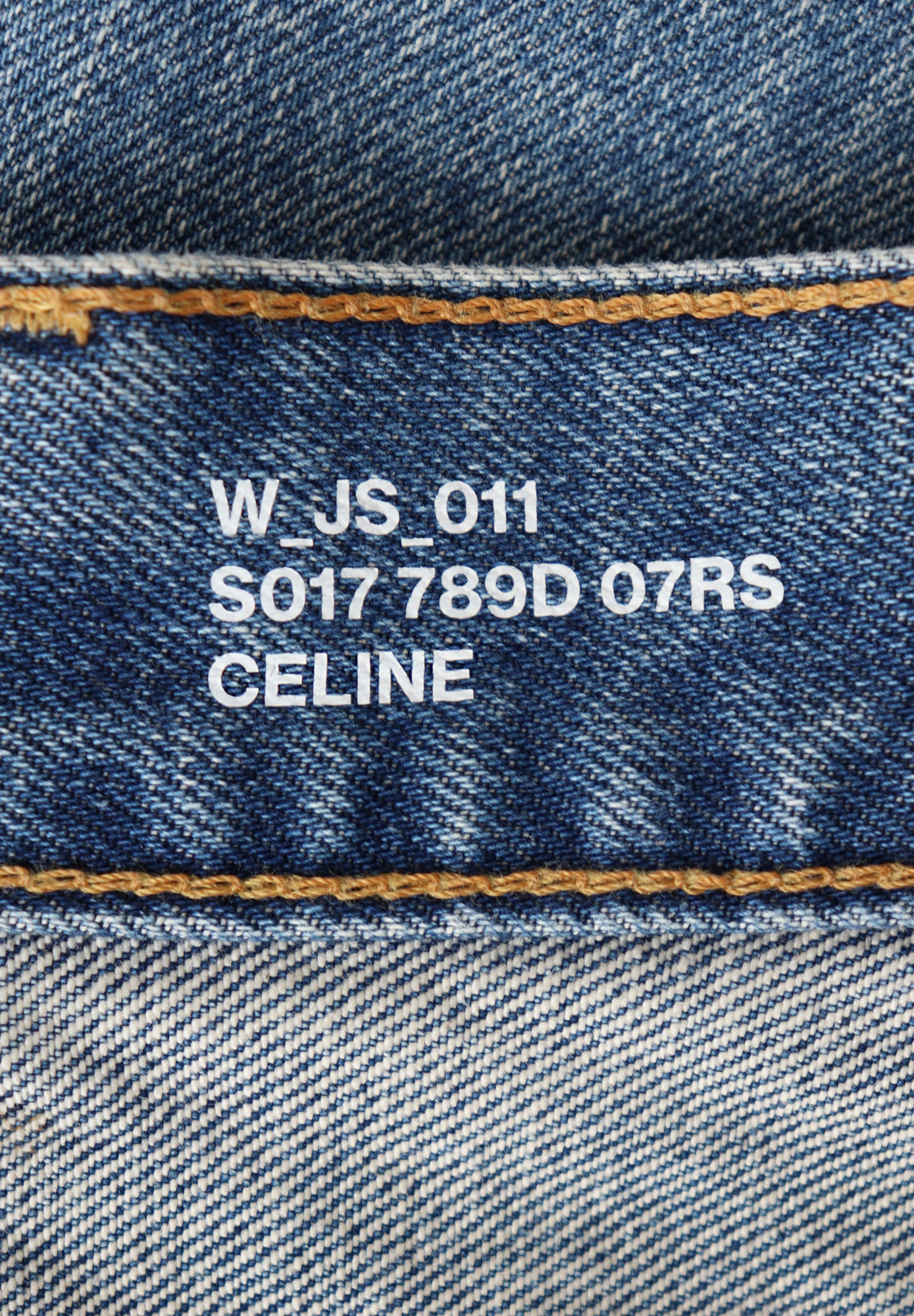 Джинсовая юбка Celine