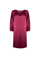 Бордовое платье Prada