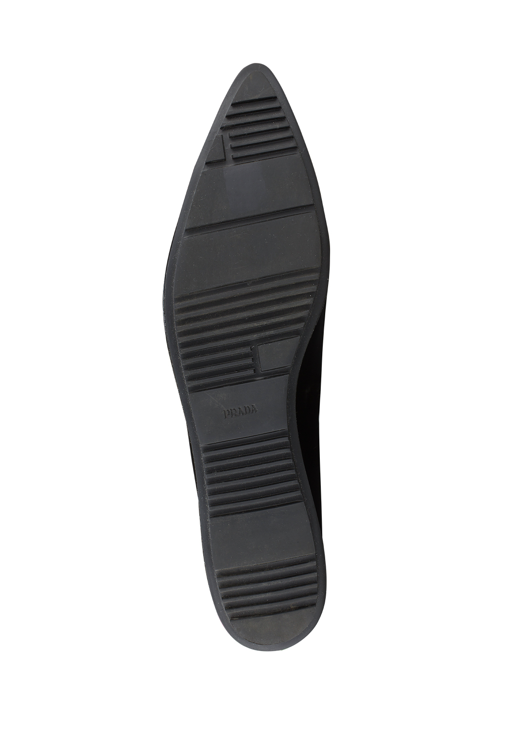 Чёрные ботинки на платформе Prada
