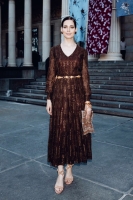 Золотистый пояс Lanvin