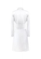 Серый костюм Christian Dior