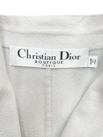 Серый костюм Christian Dior