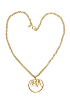 Колье Chanel с подвеской-логотипом