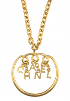 Колье Chanel с подвеской-логотипом