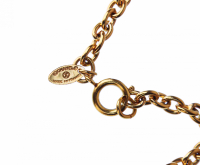 Колье Chanel с подвеской-логотипом