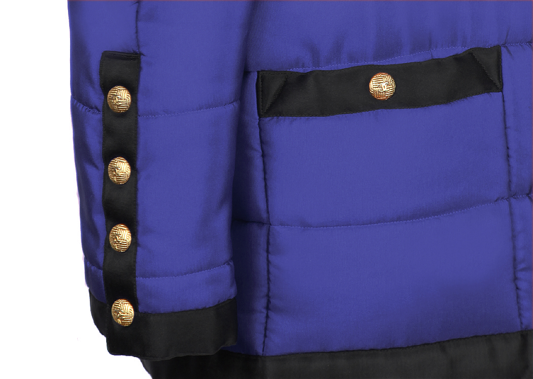 Стеганый шелковый бомбер Chanel