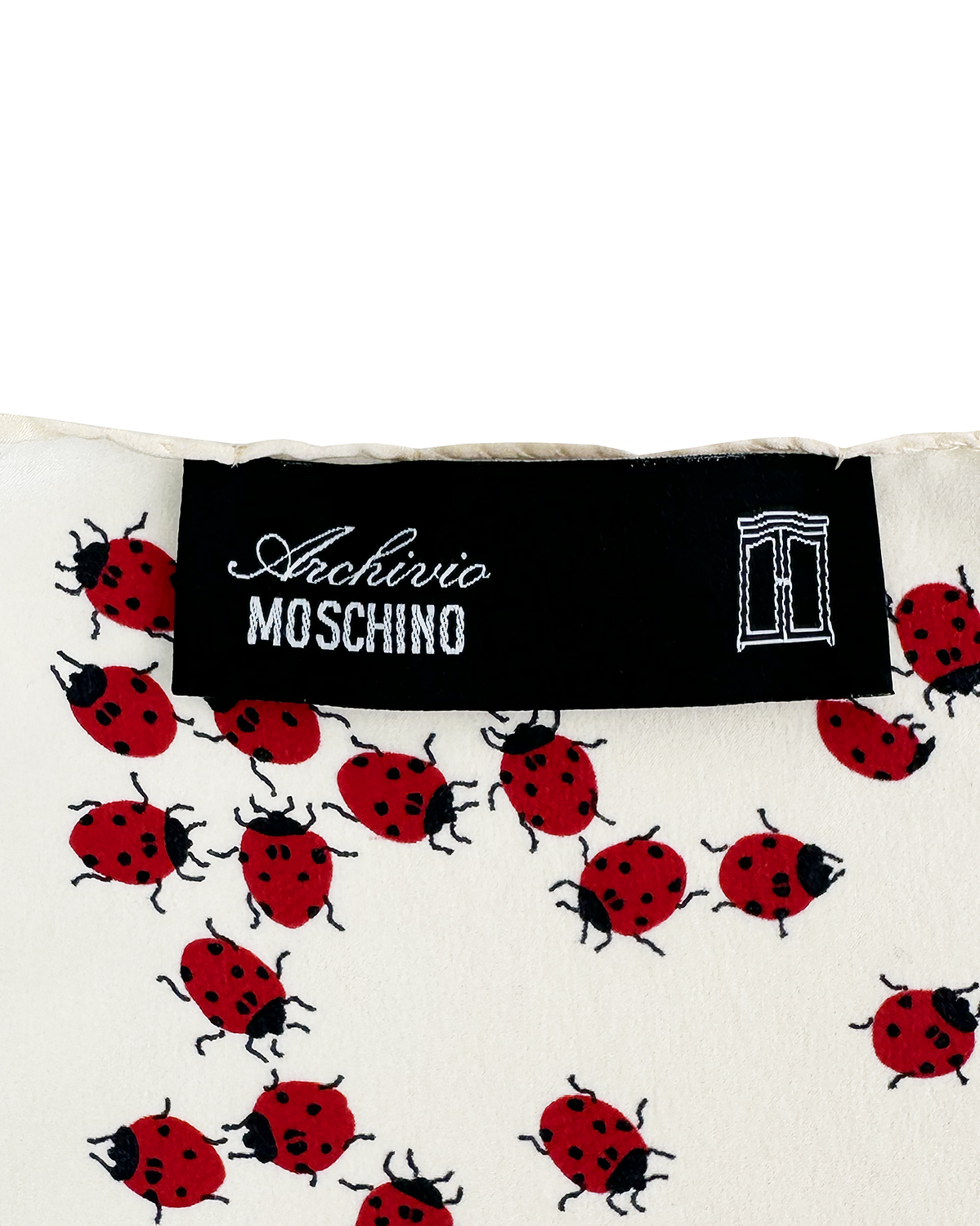 Шелковый платок Moschino 