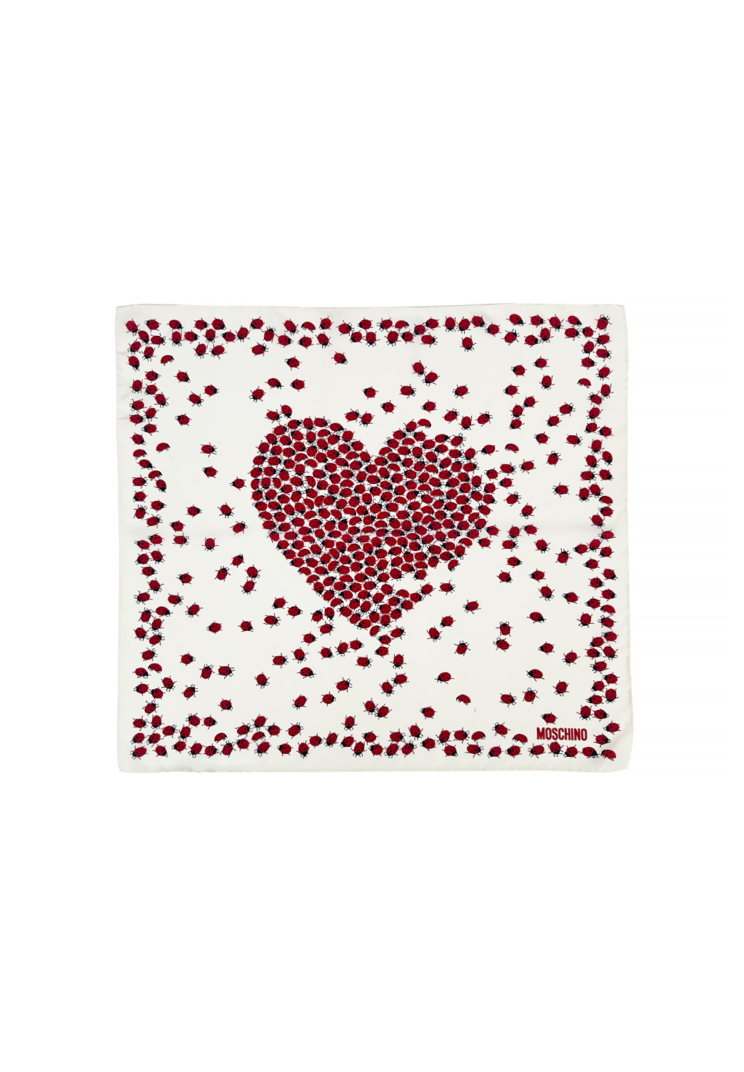 Шелковый платок Moschino 