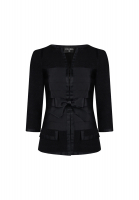 Жакет Chanel с атласными лентами