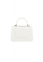 Белая сумка Chanel Trendy CC 