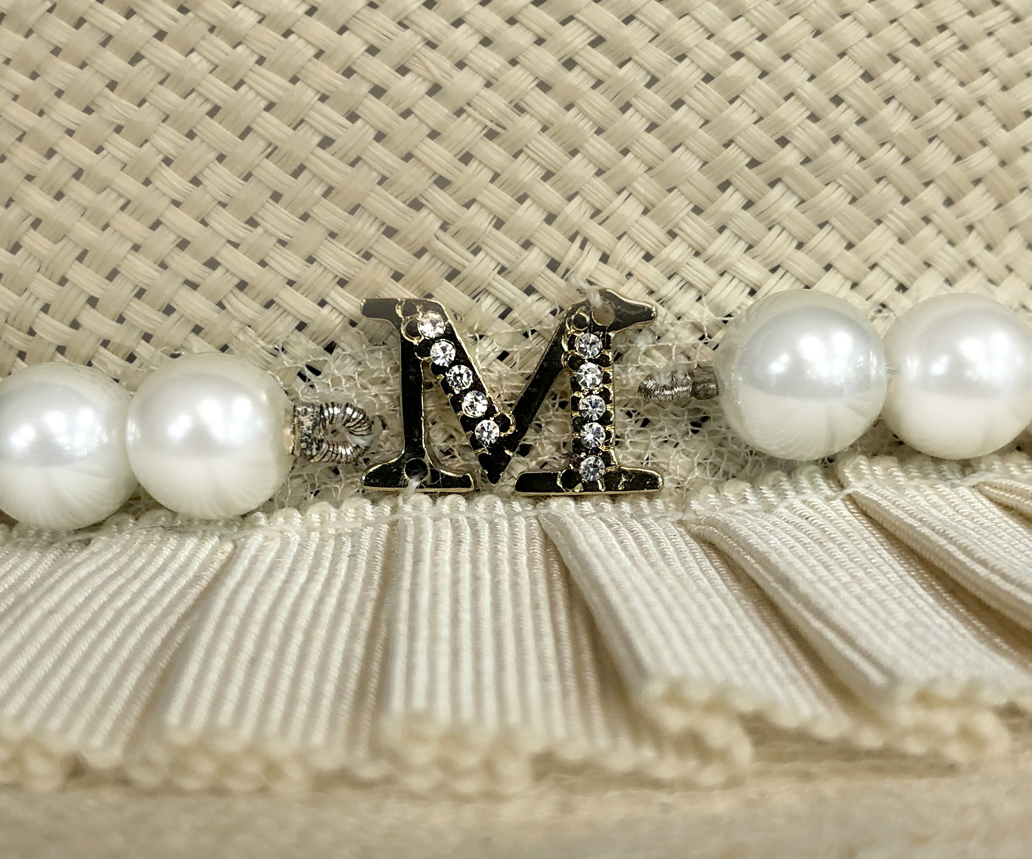 Плетеная шляпа Maison Michel